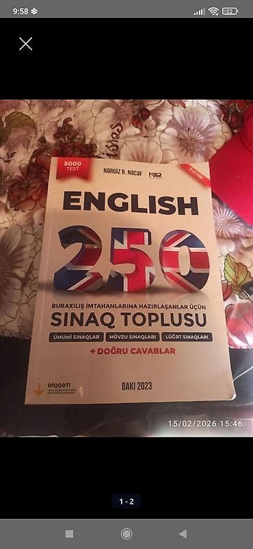 Məhsul: “English 250 – Buraxılış imtahanlarına hazırlaşanlar üçün lalafo.az -da Məhsul: “English 250 – Buraxılış imtahanlarına hazırlaşanlar üçün