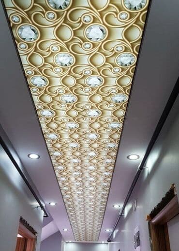 регулировка пластиковых окон: 💎Dartma Tavan💎 ⚪⬜Sadə Ag Tavan 1kvm - 30Azn 💠🔶️Şekilli Dekor Tavan — 14