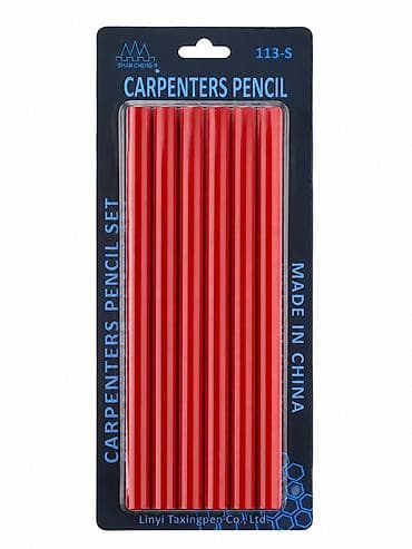 Qələmlər: Usta karandaşları dəsti 10 ededli - Məhsul: Carpenters Pencil Set — 1