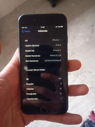soyducu islenmis: IPhone 7, 32 GB, Jet Black, Barmaq izi — 2