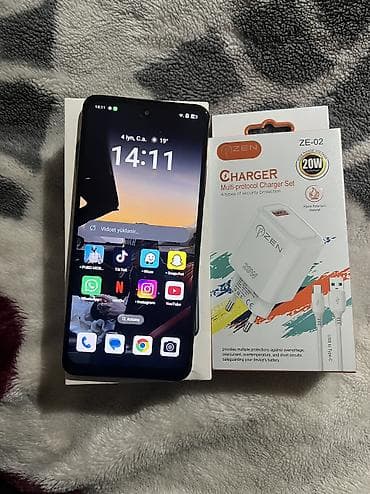 irsad telecom iphone: Oppo A3x, 128 GB, Barmaq izi, Face ID — 2