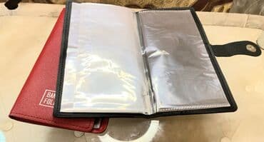 Qab-qacaq və mətbəx ləvazimatları: Bank Deposit Folder – bank kitabçaları, qəbzlər, kartlar və sənədlər — 4