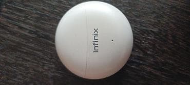 qaz sobasi temiri: Infinix simsiz qulaqlıq (TWS) – şar formalı şarj qabı ilə - Brend — 1