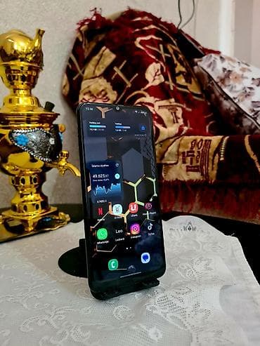 Samsung Galaxy A03, 32 GB, rəng - Qara, Zəmanət, Sensor, İki sim kartlı