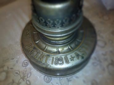 купля продажа антиквариата: 1890-ci ilə aid lampa satılır (astral lampa) Barterdə mümkündür Şüşəsi — 3