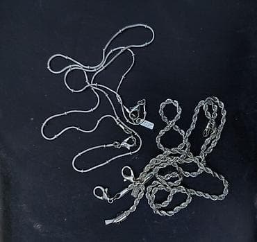sepi: Gümüş zəncir kolleksiyası - Material: 925 ayar sterling gümüş — 2