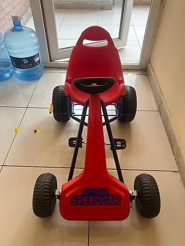 Uşaq pedallı maşını – GTOYS 88 SPEEDCAR - Rənglər: qırmızı gövdə və
