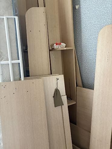 Oğlan və qız üçün, Çarpayı, Matrassız, Siyirməsiz, Laminat — 6