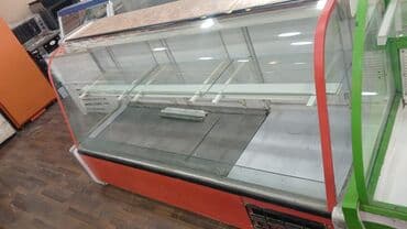 mağaza soyuducusu: Soyuduculu vitrin – mağaza, supermarket, ət və şirniyyat şöbələri — 1
