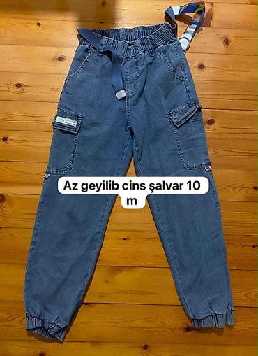 bel çantalari: Şalvar paketi 1) Klasik şalvar - Rəng: qəhvəyi - Kəsim: düz, klassik — 2
