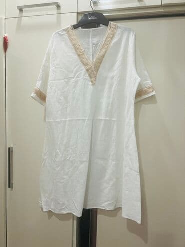 çəhrayı qadın köynəkləri: Qadın – 2 ədəd don Satilir her ikisi yenidir.Xl. L. Aq temiz — 4