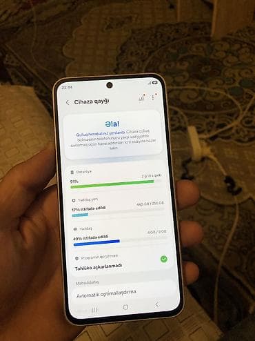 instax mini 12: Samsung Galaxy A36 5G, 256 GB, rəng - Ağ, Barmaq izi — 2