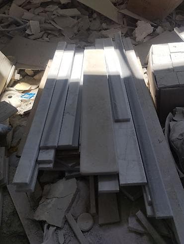 Mərmər pilləkan və kənar elementləri – müxtəlif ölçü və fakturalar -
