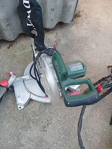 Mitr tipli elektrikli diskli mişar - Künc və bucaq kəsmələri üçün
