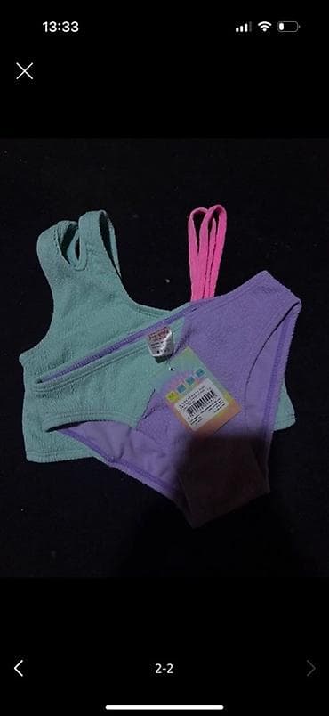 ayaqq: 🩱 Qız uşağı üçün çimərlik geyimi 🩱 Heç geyinilməyib, tam yenidir! 👙 — 4