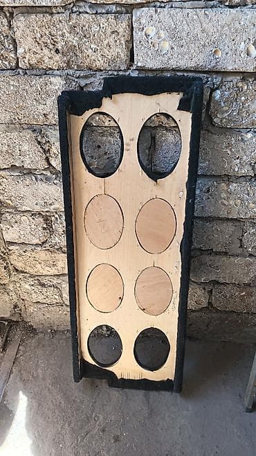 sarı renault: Avto akustika üçün arxa polka (taxta əsaslı) - Material: çoxqatlı — 1