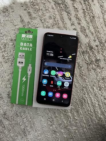 Samsung Galaxy A10, 32 GB, rəng - Qırmızı, Sensor