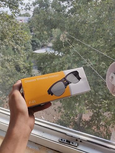 optik eynək modelləri: Məhsul: “Glasses Wireless Headset” ağıllı eynək (model F‑01) - — 3