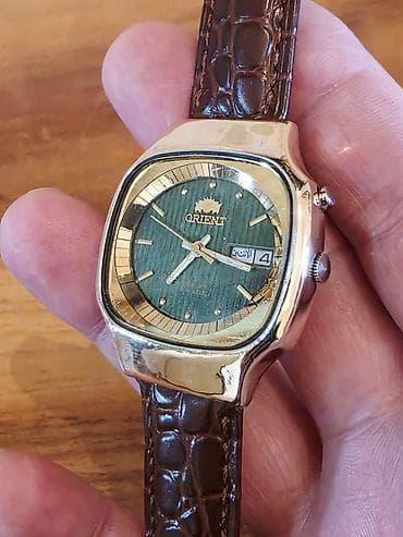 elektronika saat: Qol saatı, Orient, rəng - Qızılı — 6