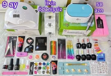 dirnaq geli: Orjinal məhsullarla dırnaq seti✅ İlkin ödənişsiz,✅ 9 ay 58 AZN — 1