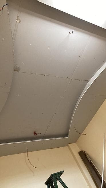 elektrikli: Usta Rəşad – alçipan, molyur və emulsiya işləri - Alçipan tavan və — 1