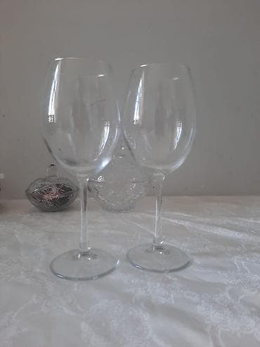 Qədəhlər, Şüşə