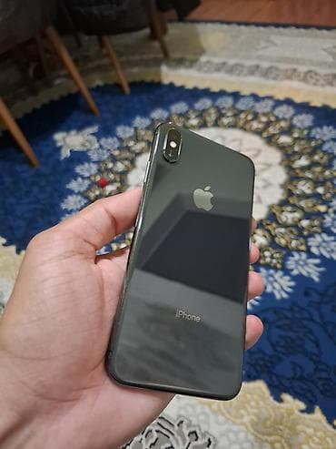 12 pro max barter: IPhone Xs Max, 256 GB, Space Gray, Simsiz şarj — 1
