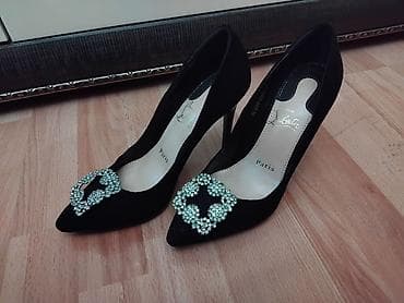 bemsa ayaqqabı: Qadın klassik tufliləri - Rəng: qara - Üst material: zərif — 1