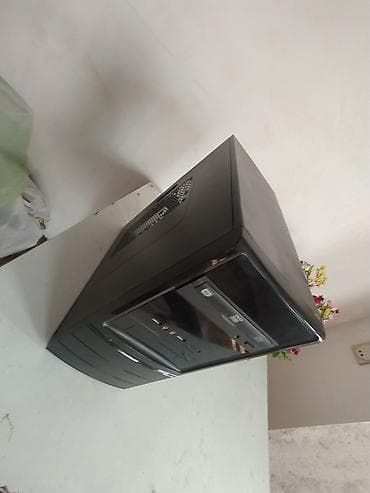 Asus Stolüstü kompüter sistemi – qara mid-tower korpus intel plentium