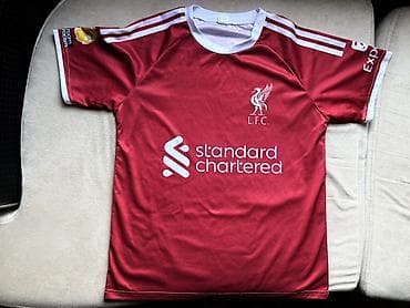 dini paltar: Futbolka, Adidas, S, rəng - Qırmızı — 2