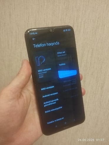philips xenium 9@9h: Redmi Note 8, 64 GB, rəng - Qara, Barmaq izi — 2