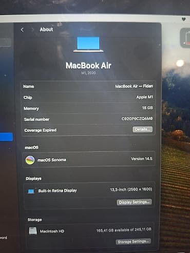 Apple MacBook, 13.3 ", Apple M1, 256 GB — 3