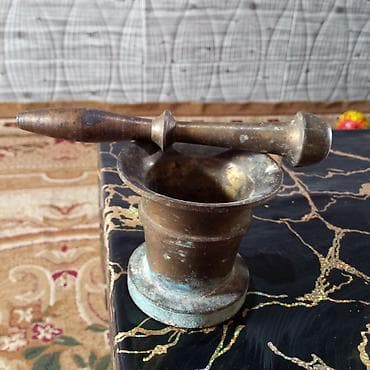 temiz alma sirkesi: Məhsul: Misin dibçək və dəstəsi (havan və dəstə) Təsvir: - Material — 1