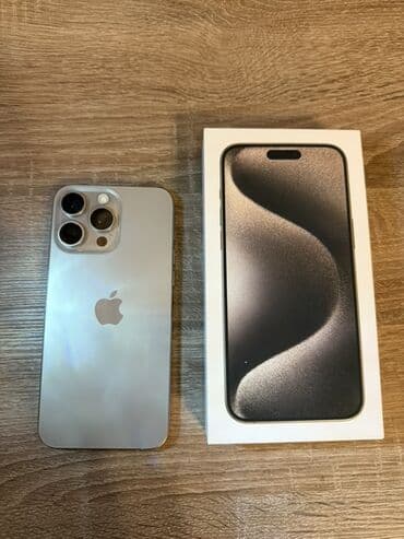 iphone 5s platası: IPhone 15 Pro, Gümüşü, Face ID — 1
