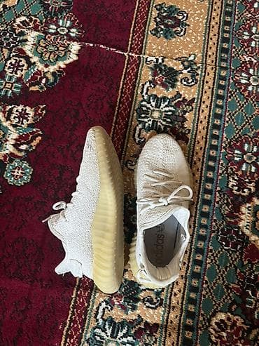 kişi ayaqabı: Real Alıcıya cüzi endirim olacaq! Adidas Yeezy Boost 350 V2 – Krem — 3