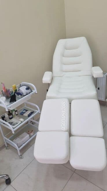 qəhvə stolu transformatoru: Yeni, Kosmetoloji kuşetka, Qatlanan, rəng - Ağ — 1