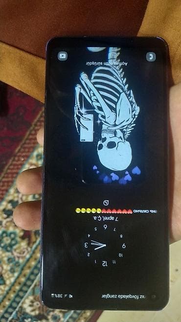 samsung tab a8 qiymeti: Samsung Galaxy A21S, 32 GB, rəng - Mavi, Barmaq izi — 2