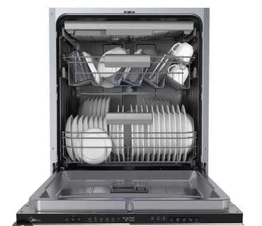 Посудомоечные машины: Посудомойка Midea, Полногабаритная (60 см), Встраиваемая, Б/у — 1