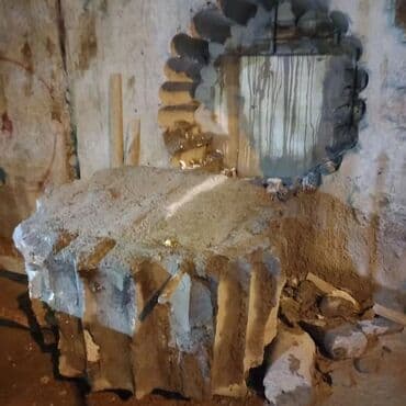 Plitə işləri: Beton kesimi beton deşimi betonlarin küsilçesi deşilmesi dağdılması — 4