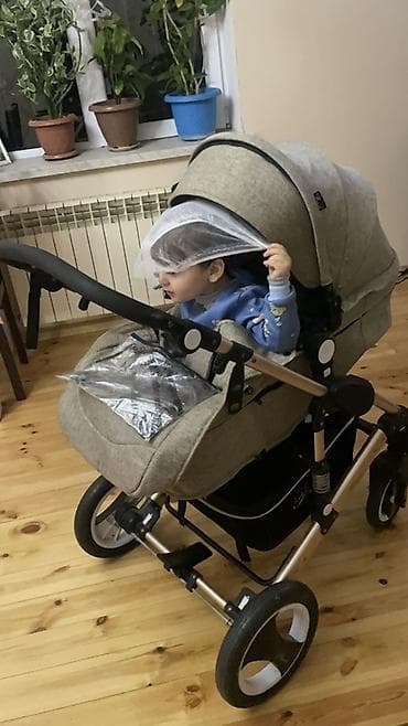 Игрушки: Коляска-люлька съемная, Б/у — 5