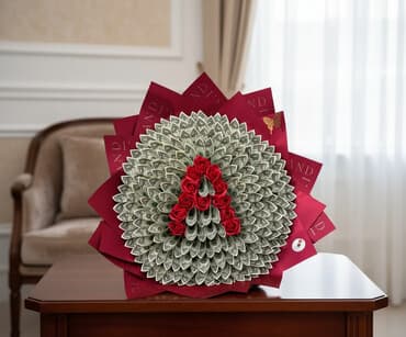 8 marta hədiyyələr: Dollar buketi.Sifarişlər 2-3 gün əvvəldən qəbul olunur😊 ödənişin — 1