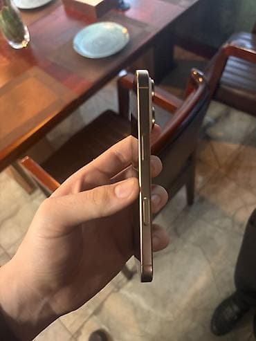 apple 12 mini: IPhone 16 Pro, 256 GB, Desert Titanium, Barmaq izi, Face ID — 3