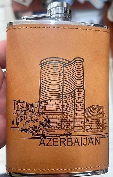 termal corab: Məhsul: Azərbaycan temalı cib kolbası (flask) və hədiyyə dəsti - — 2