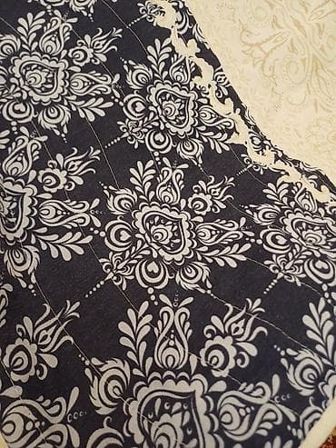 tekstil: Yataq üçün Yeni rəng - Göy Yataq örtüyü — 3