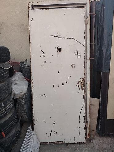 plasmas qapi: 🌙 Nure 🚪 Dəmir qapı satılır - Material: tam metal/dəmir konstruksiya — 1