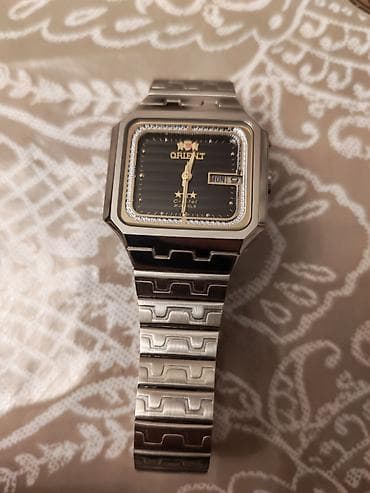 yantar saat: Qol saatı, Orient, rəng - Qara — 3