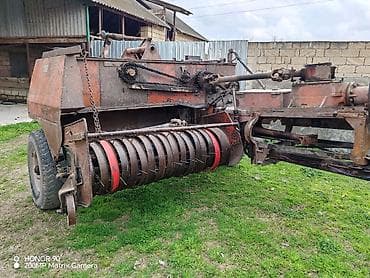 текер: Kənd təsərrüfatı üçün pres yığan (saman/ot üçün balya-pres) - — 3