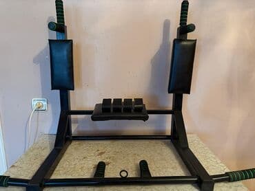 скамья для жима: Universal turnik–parallel qollar–qarn pressi üçün divar trenajoru — 3