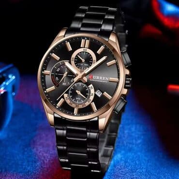 fosfor tesbeh: Yeni, Qol saatı, Curren, rəng - Gümüşü — 6