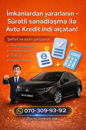 xiaomi 3: Avto Kredit – Avto girov əsasında nağd pul krediti Xüsusiyyətlər: - — 1